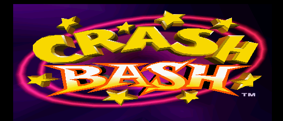 Crash Bash Title Screen